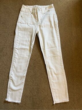YMI White High-Rise Skinny Jeans